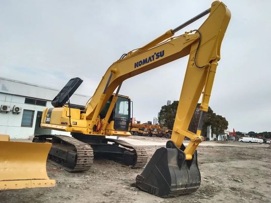 PC300-7 استفاده شده 30 تن Komatsu Excavator مقاوم به خستگی کم سر و صدا برای معدن