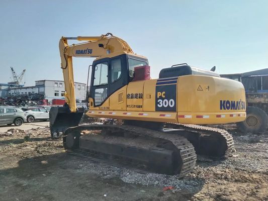 PC300-7 استفاده شده 30 تن Komatsu Excavator مقاوم به خستگی کم سر و صدا برای معدن