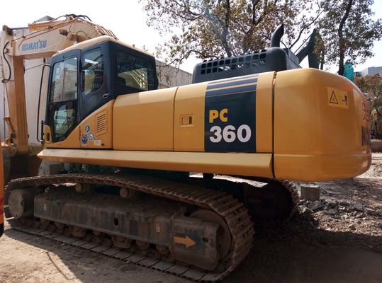 PC360-7 کرولر نصب شده استفاده شده Komatsu Excavator اصل ژاپن حالت خوب