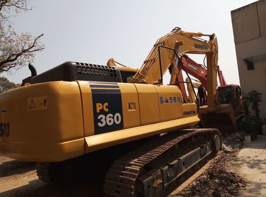 PC360-7 کرولر نصب شده استفاده شده Komatsu Excavator اصل ژاپن حالت خوب