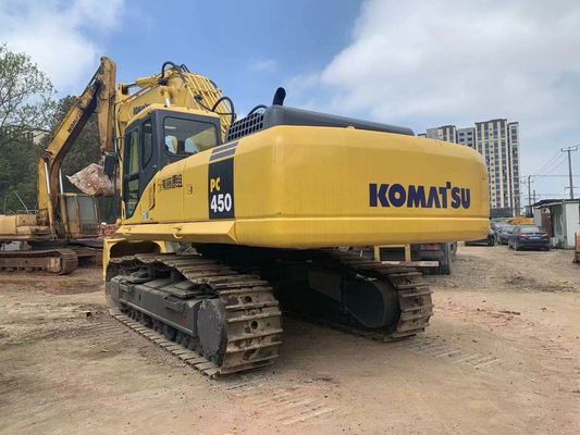 عملیات ایمنی استفاده شده Komatsu مینی حفاری PC450-7 اصلی ژاپن