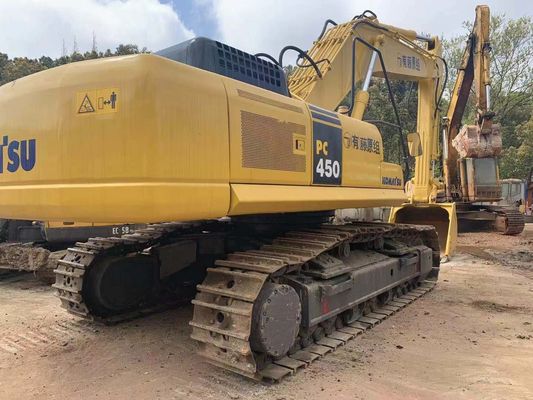 عملیات ایمنی استفاده شده Komatsu مینی حفاری PC450-7 اصلی ژاپن