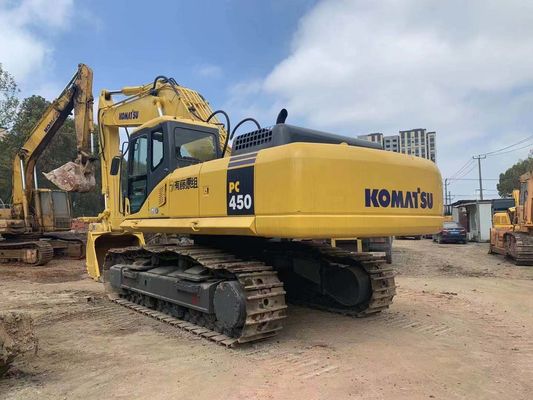 عملیات ایمنی استفاده شده Komatsu مینی حفاری PC450-7 اصلی ژاپن