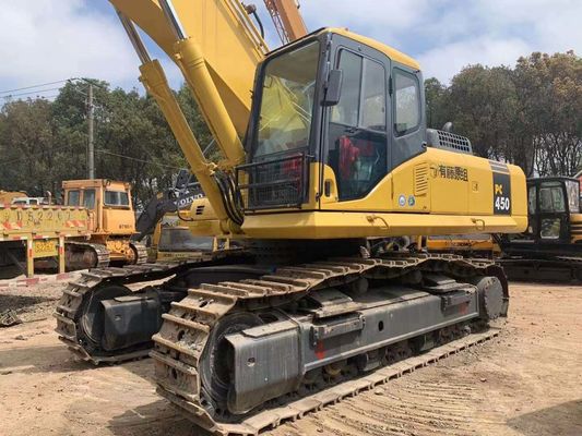عملیات ایمنی استفاده شده Komatsu مینی حفاری PC450-7 اصلی ژاپن