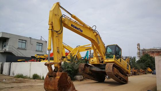 رنگ اصلی استفاده شده Komatsu Excavator PC400-8 Crawler 40 تن Excavator