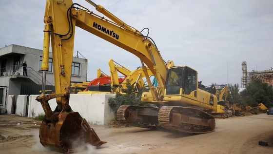 رنگ اصلی استفاده شده Komatsu Excavator PC400-8 Crawler 40 تن Excavator