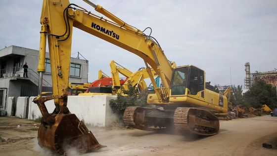 رنگ اصلی استفاده شده Komatsu Excavator PC400-8 Crawler 40 تن Excavator