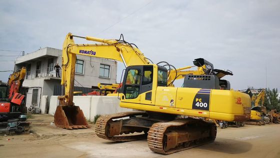 رنگ اصلی استفاده شده Komatsu Excavator PC400-8 Crawler 40 تن Excavator