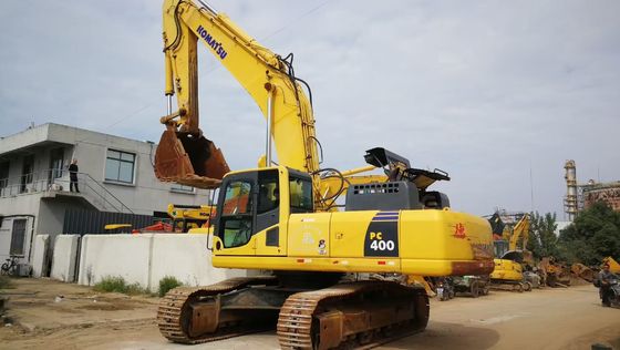 رنگ اصلی استفاده شده Komatsu Excavator PC400-8 Crawler 40 تن Excavator