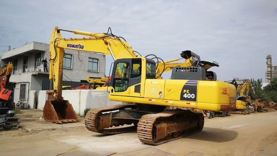 رنگ اصلی استفاده شده Komatsu Excavator PC400-8 Crawler 40 تن Excavator