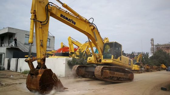 رنگ اصلی استفاده شده Komatsu Excavator PC400-8 Crawler 40 تن Excavator