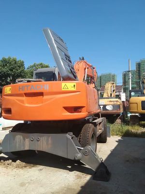 رنگ اصلی استفاده شده هیتاشی ZX160W چرخ حفاری در وضعیت خوب