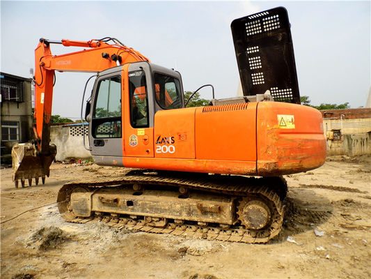 رنگ اصلی استفاده شده هیتاشی ZX200-3G Excavator Crawler در حالت خوب