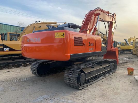 استفاده شده هیتاچی ZX240HG خزنده نصب شده حفاری هیدرولیک رنگ دوباره رنگ