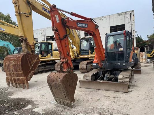 2018 سال استفاده شده Doosan DX60-9C مینی حفاری در وضعیت عالی/ استفاده شده Doosan مینی حفاری برای فروش