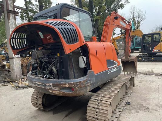 2018 سال استفاده شده Doosan DX60-9C مینی حفاری در وضعیت عالی/ استفاده شده Doosan مینی حفاری برای فروش
