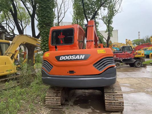 Doosan DX75-9C مینی حفاری دست دوم 2017 سال دید و ایمنی