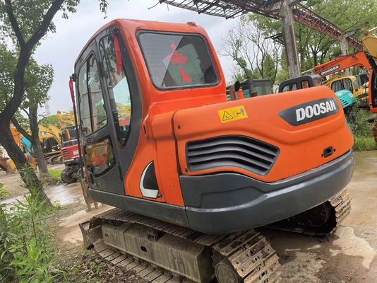 Doosan DX75-9C مینی حفاری دست دوم 2017 سال دید و ایمنی