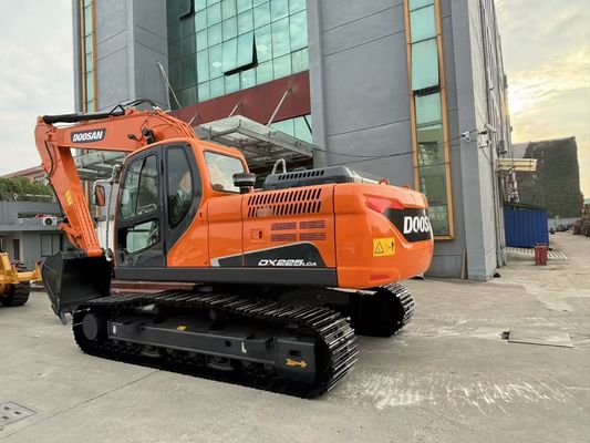 نوع اصلی کره Doosan DX225LCA استفاده شده تجهیزات حفاری