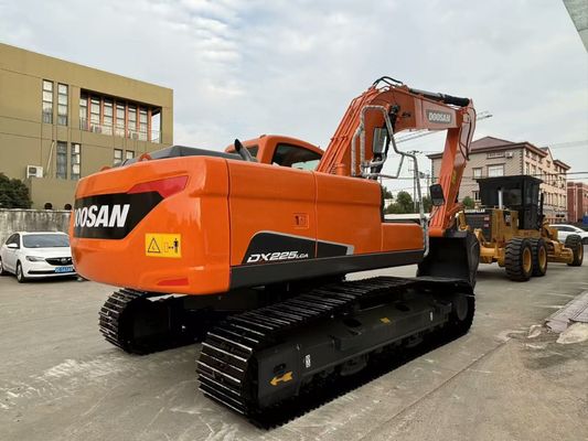 نوع اصلی کره Doosan DX225LCA استفاده شده تجهیزات حفاری