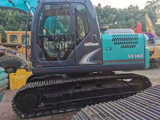 ماشین حفاری هیدرولیکی استفاده شده کوبلکو SK140LC-8 در فیلیپین فروخته می شود