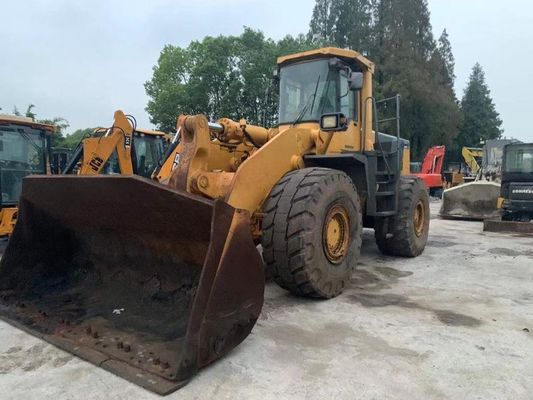 کار سنگین استفاده شده Komatsu چرخ بارگیری WA500-3 طولانی مدت انرژی کارآمد