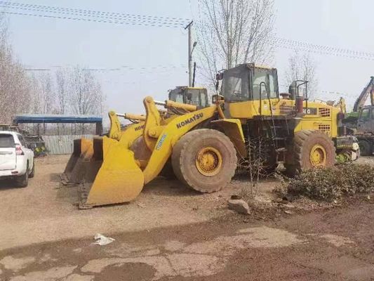 استفاده شده Komatsu WA500 6 چرخ بارگیری WA600-6 مصرف سوخت برای ساخت و ساز