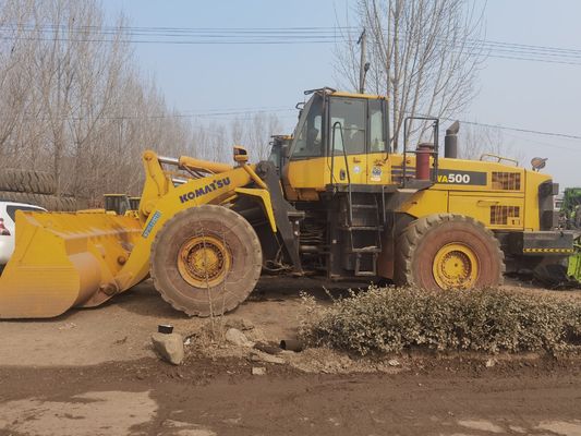 استفاده شده Komatsu WA500 6 چرخ بارگیری WA600-6 مصرف سوخت برای ساخت و ساز