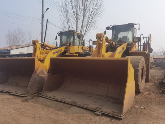 استفاده شده Komatsu WA500 6 چرخ بارگیری WA600-6 مصرف سوخت برای ساخت و ساز