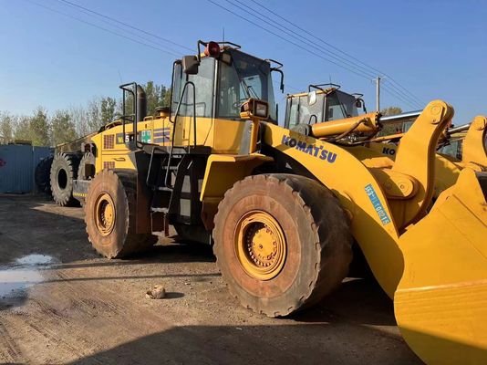 استفاده شده Komatsu WA500 6 چرخ بارگیری WA600-6 مصرف سوخت برای ساخت و ساز