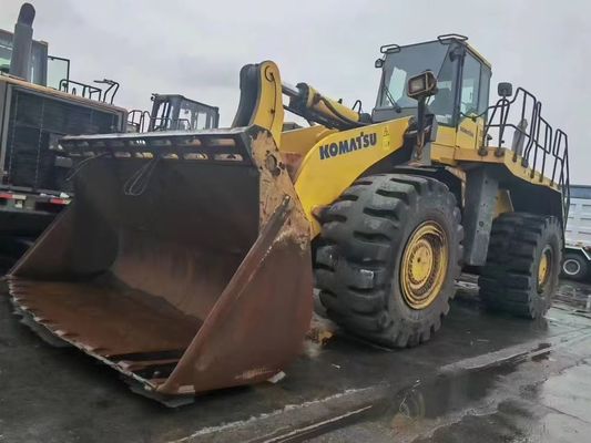 کاماتسو WA600-6 بارگذاری چرخ کوچک مورد استفاده WA500-6 عملیات ایمنی برای معدن