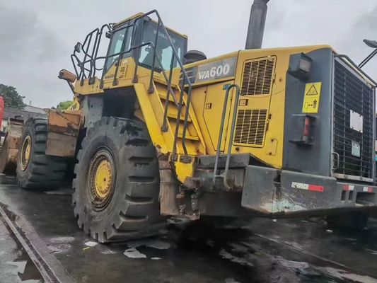 کاماتسو WA600-6 بارگذاری چرخ کوچک مورد استفاده WA500-6 عملیات ایمنی برای معدن