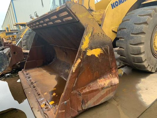 کاماتسو WA600-6 بارگذاری چرخ کوچک مورد استفاده WA500-6 عملیات ایمنی برای معدن