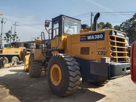 ژاپن WA380-3 استفاده شده Komatsu چرخ بارگیری طولانی مدت نگهداری آسان