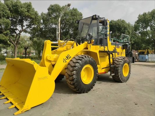دستگاه بارگیری چرخ های ژاپنی اصلی کاماتسو WA320-3 دستگاه بارگیری چرخ های قبلی ژاپنی