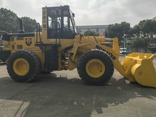 دستگاه بارگیری چرخ های ژاپنی اصلی کاماتسو WA320-3 دستگاه بارگیری چرخ های قبلی ژاپنی