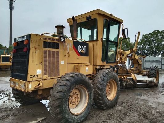 اصلی ایالات متحده آمریکا 140K استفاده شده CAT Motor Grader بهره وری سوخت بالا