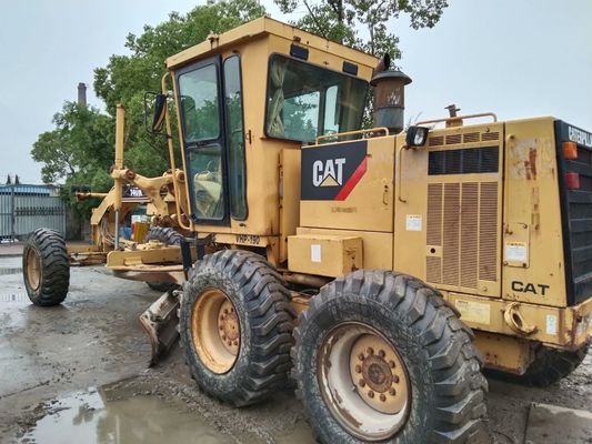 اصلی ایالات متحده آمریکا 140K استفاده شده CAT Motor Grader بهره وری سوخت بالا