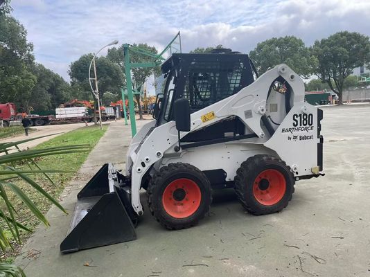 S180 Bobcat Skid Steer Loader رنگ اصلی دست دوم نگهداری کم