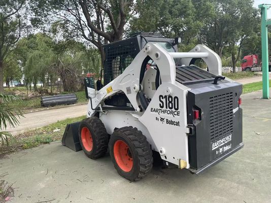 S180 Bobcat Skid Steer Loader رنگ اصلی دست دوم نگهداری کم