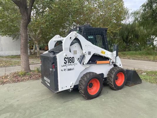 S180 Bobcat Skid Steer Loader رنگ اصلی دست دوم نگهداری کم