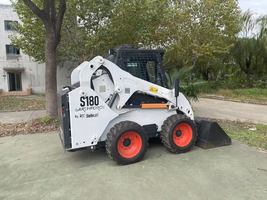 S180 Bobcat Skid Steer Loader رنگ اصلی دست دوم نگهداری کم