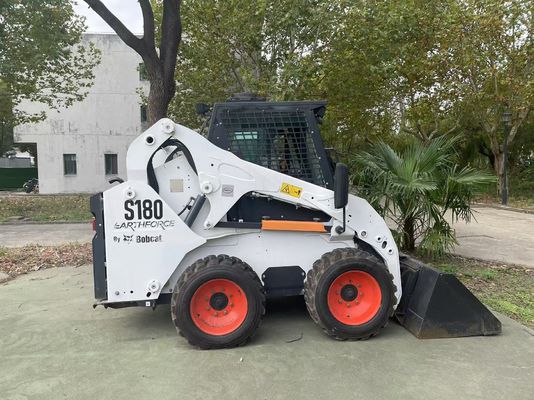S180 Bobcat Skid Steer Loader رنگ اصلی دست دوم نگهداری کم