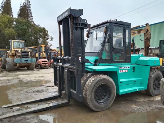 12 تن Mitsubishi F120 استفاده شده دیزل فورتکلیفت حالت خوب اصلی ژاپن