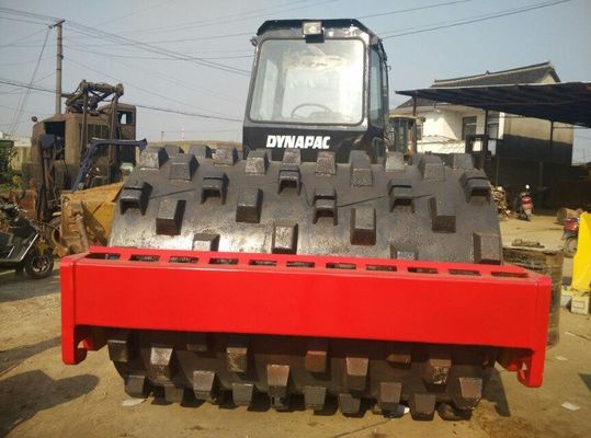 استفاده شده CA25 Dynapac تک درام رول کار با پای گوسفند
