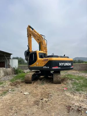 هیوندای R220LC-9S حفاری هیدرولیک خزنده دست دوم سال 2020