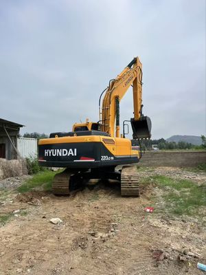 هیوندای R220LC-9S حفاری هیدرولیک خزنده دست دوم سال 2020
