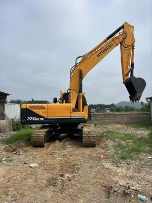 هیوندای R220LC-9S حفاری هیدرولیک خزنده دست دوم سال 2020