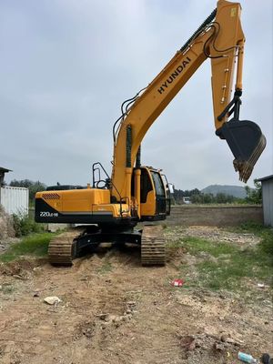 هیوندای R220LC-9S حفاری هیدرولیک خزنده دست دوم سال 2020