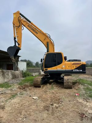 هیوندای R220LC-9S حفاری هیدرولیک خزنده دست دوم سال 2020
